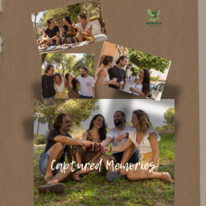 Brown with Playful Photocentric Captured Memories Photo Collage Pinterest Pin